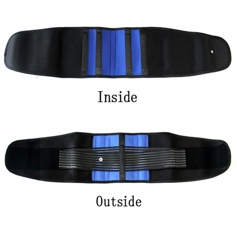 S-6XL Plus Size Lower Back Brace Men Women Back Support Belt Lumbar Brace Slimming Shapers Band Adjustable Corrector Tummy Tuck Sports Fitness Waist Trainer