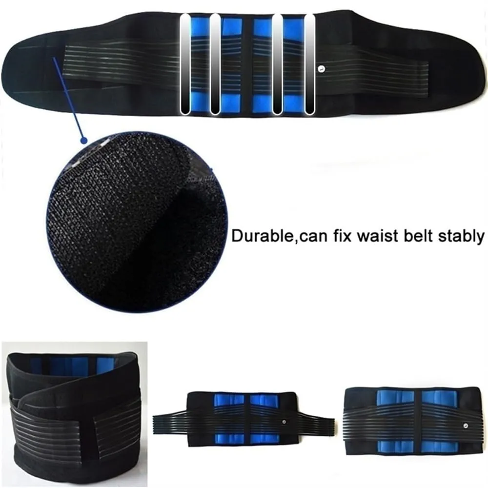 S-6XL Plus Size Lower Back Brace Men Women Back Support Belt Lumbar Brace Slimming Shapers Band Adjustable Corrector Tummy Tuck Sports Fitness Waist Trainer
