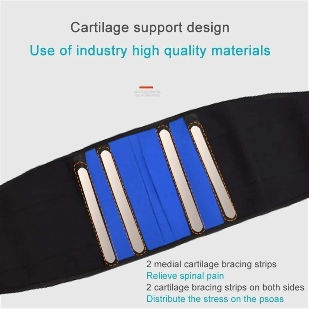 S-6XL Plus Size Lower Back Brace Men Women Back Support Belt Lumbar Brace Slimming Shapers Band Adjustable Corrector Tummy Tuck Sports Fitness Waist Trainer