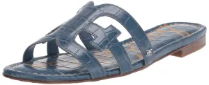 Sam Edelman Women?s Bay Classic Slide Sandal, Deep Caspian Blue,8.5