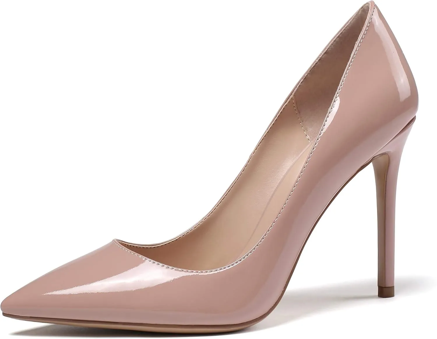 SAMMITOP Women's Classic Fashion Stiletto Pointed Toe 10CM High Heel Dress Pump Shoes