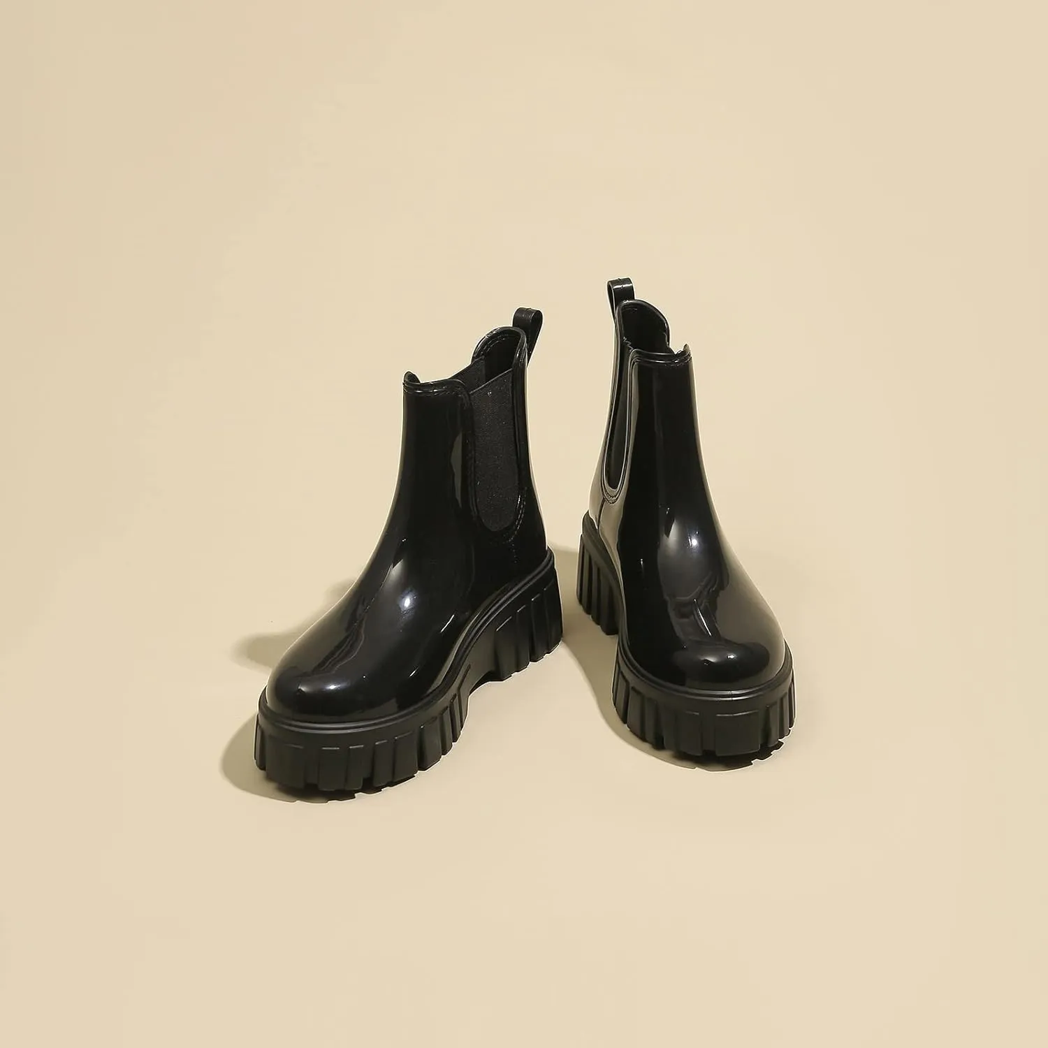 Sandals for Womens Garden Water Boots Unisex Rain Outdoor Ribber Yard Long Shoes Footwear