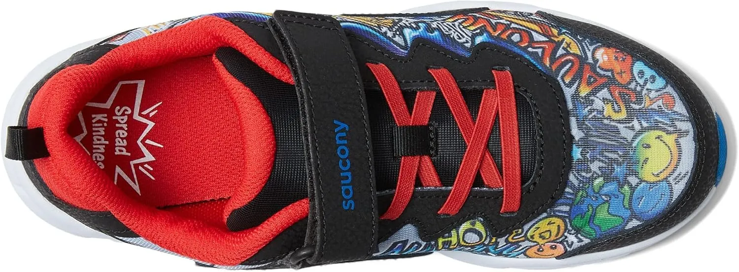 Saucony Unisex-Child Flash Alternative Closure 3.0 Sneaker