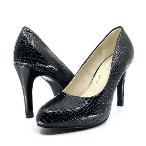 Scarletto's Eclipse Mid Heel Pump