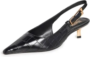 SCHUTZ Women's Lana Croco Slingback Pumps