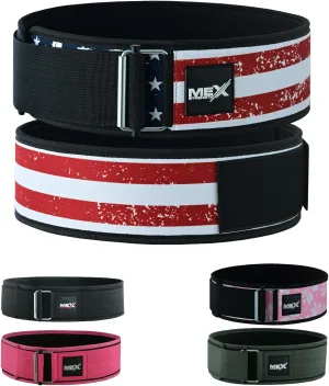 Self Locking Neoprene Gym Weight Lifting Belts for Men Women, Lumbar Support Stability, Adjustable Design, Fit Straps, Deadlifts, Training, Bodybuilding