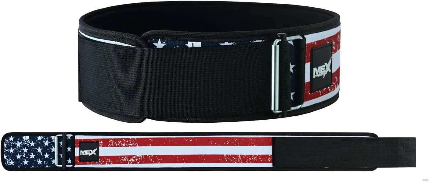 Self Locking Neoprene Gym Weight Lifting Belts for Men Women, Lumbar Support Stability, Adjustable Design, Fit Straps, Deadlifts, Training, Bodybuilding