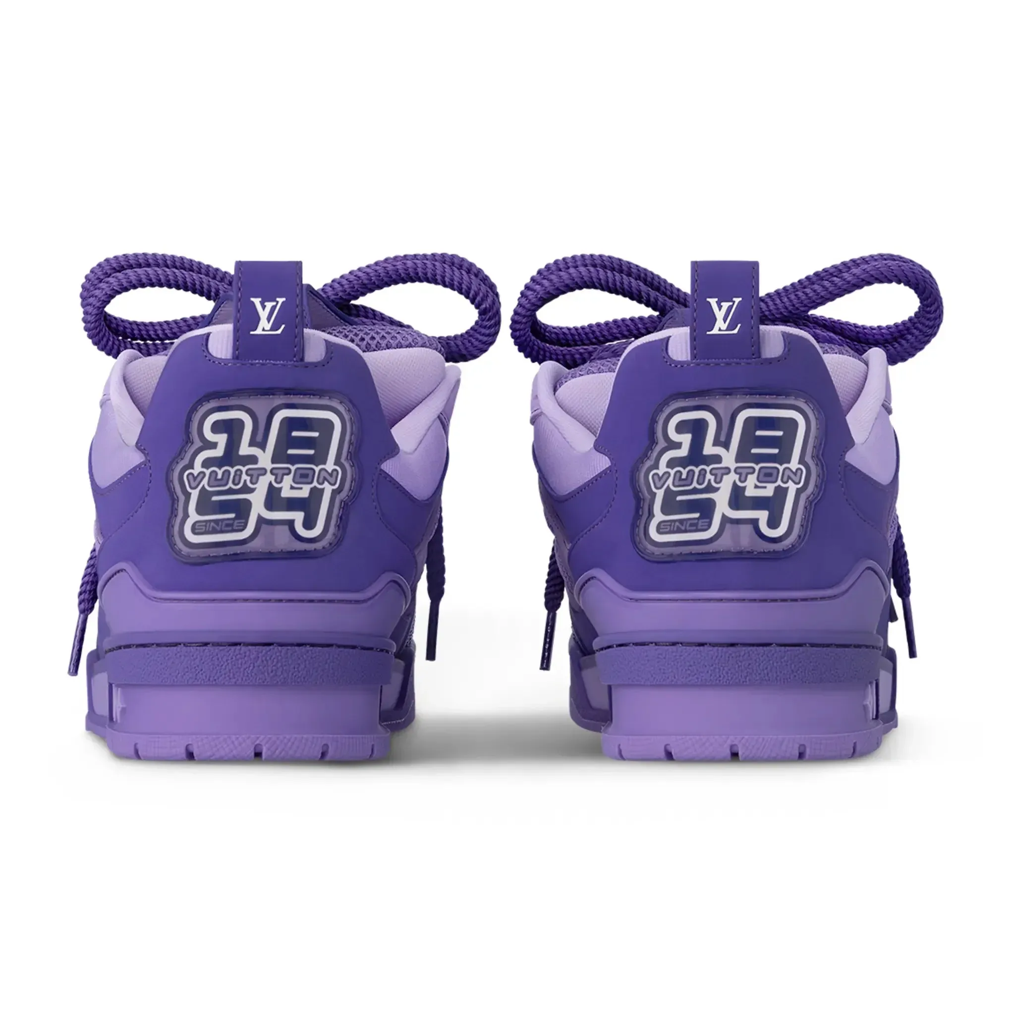 Skate Monogram Trainer Purple Sneaker