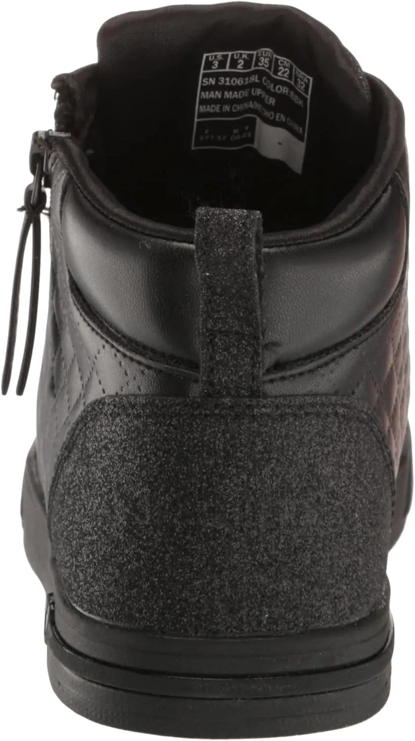Skechers Baby Girls' Street Shoutouts Glimmer Zip Sneaker