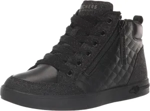 Skechers Baby Girls' Street Shoutouts Glimmer Zip Sneaker
