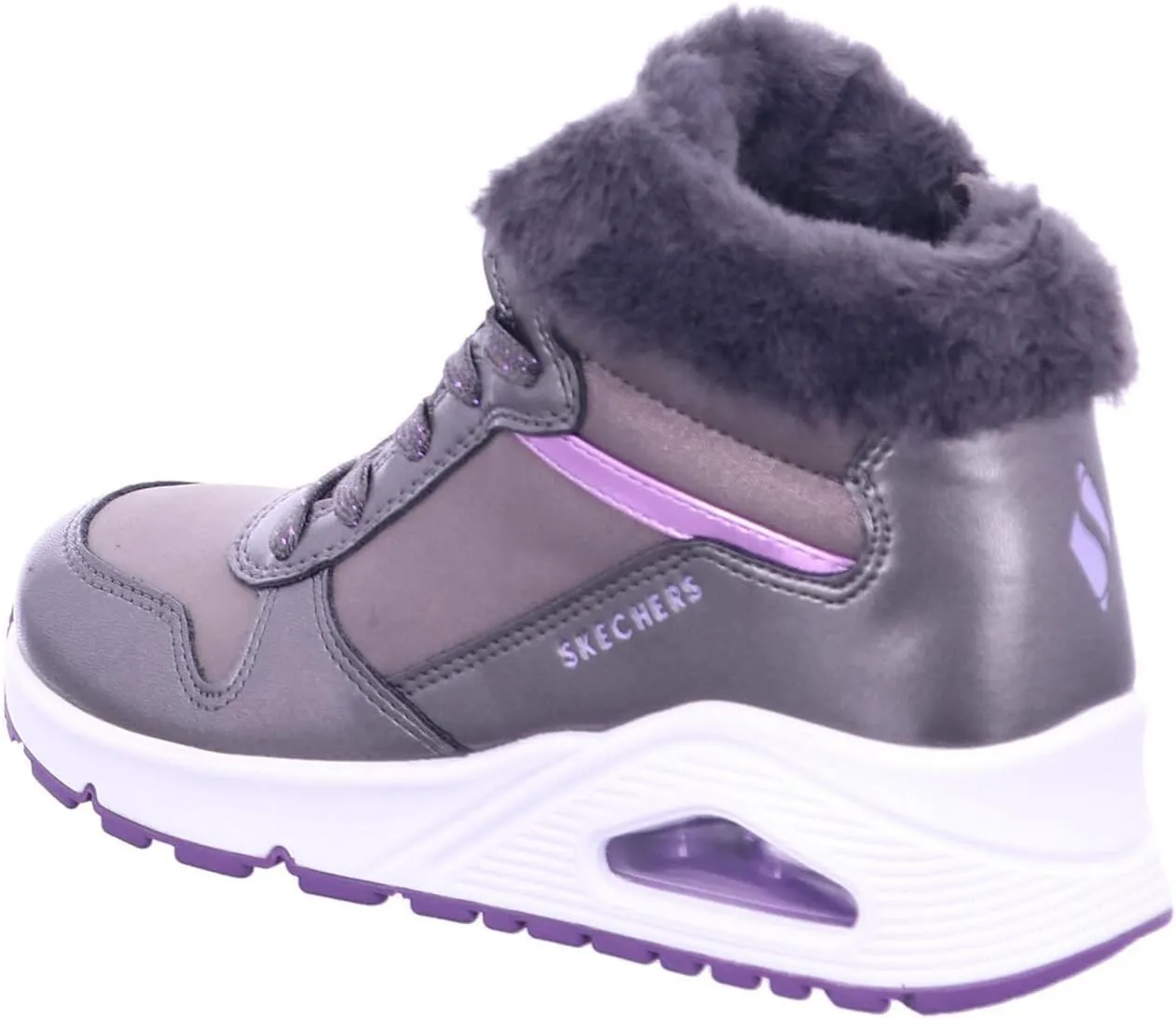 Skechers Baby-Girl's Street Uno-Cozy on Air Sneaker
