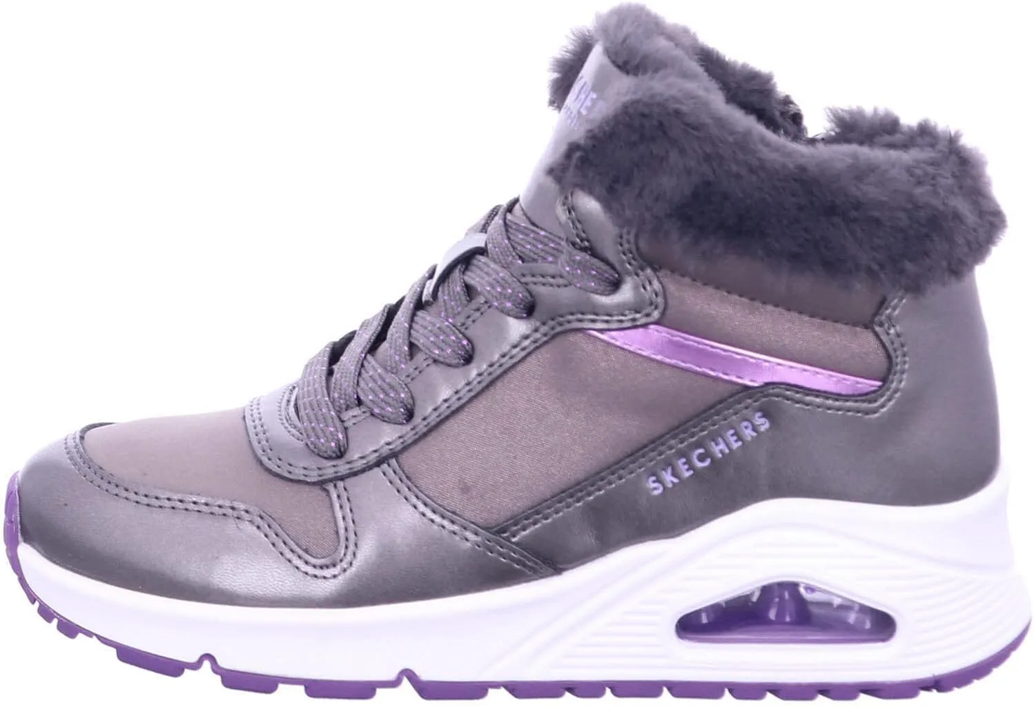 Skechers Baby-Girl's Street Uno-Cozy on Air Sneaker