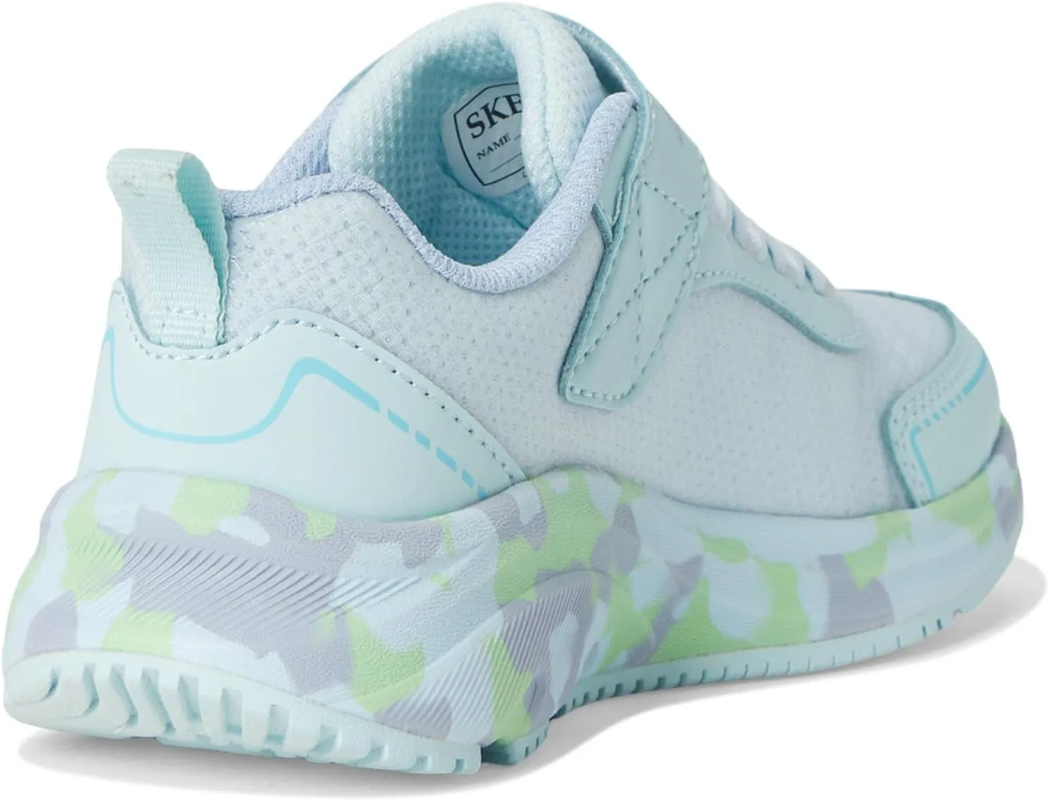 SKECHERS Girl's Elite Sport Tempo-Speed Seeker Sneaker