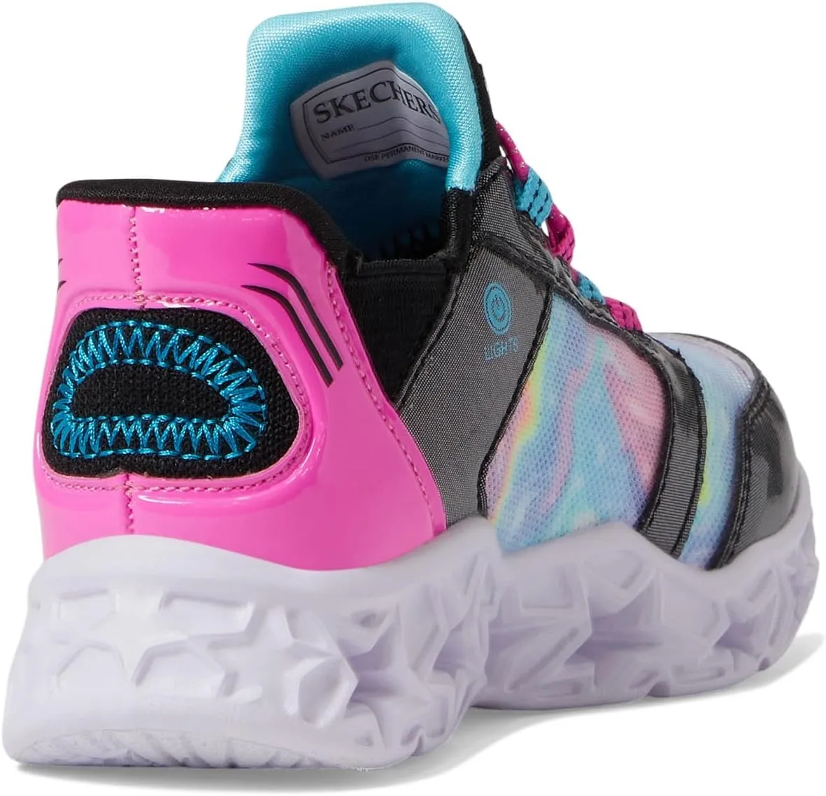 Skechers Girl's Galaxy Lights-Tie Dye Takeo Sneaker