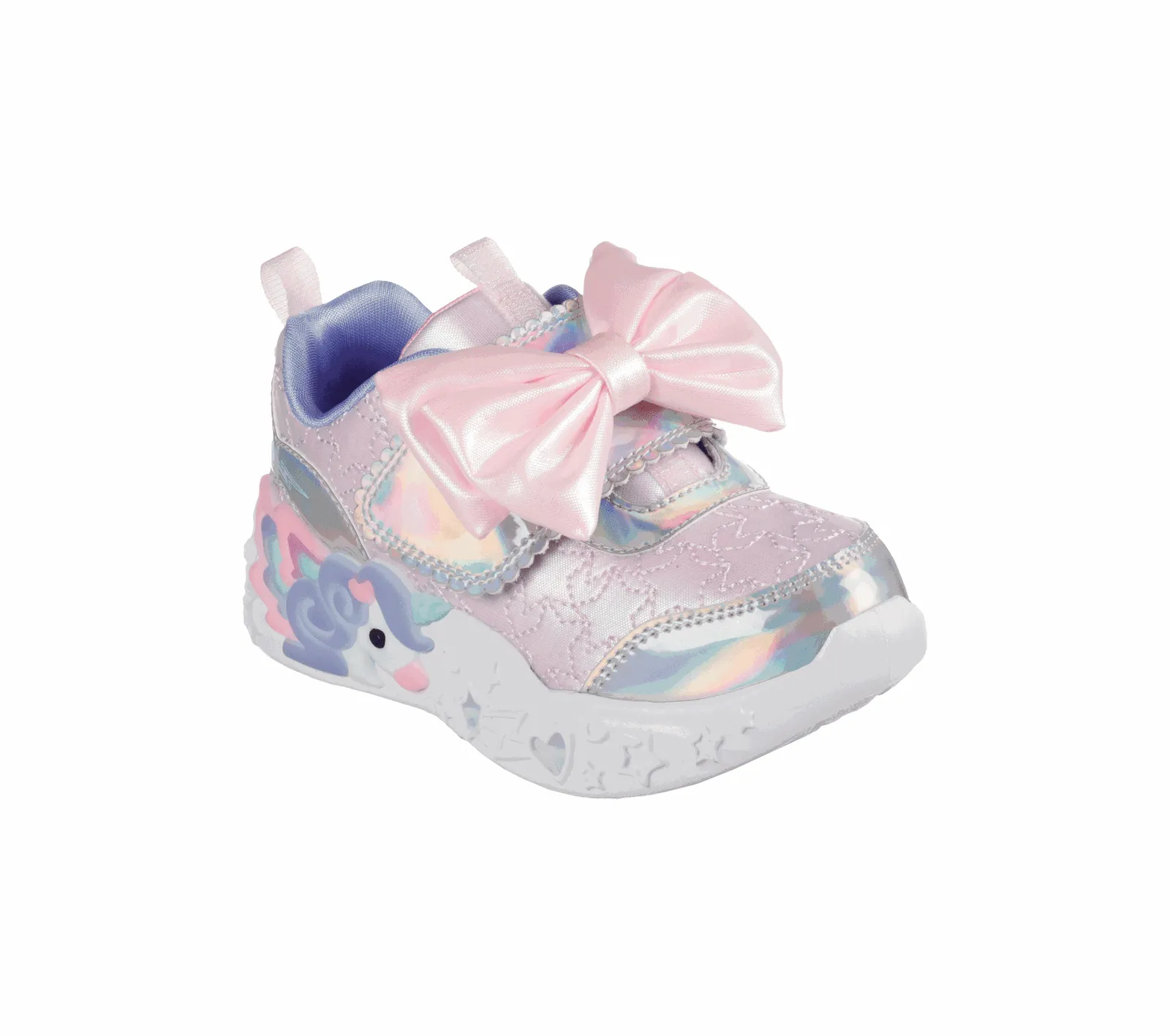 Skechers Girls S Lights Unicorn Trainer 302680N