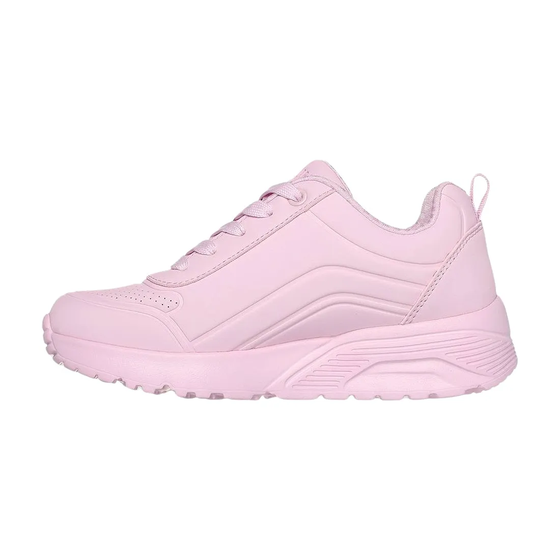 Skechers Kids Trainers Uno Lite Easy Zip Pink 310387L/LTPK