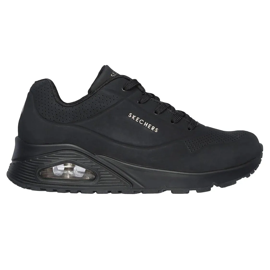 Skechers Ladies Uno Stand On Air Trainer 73690