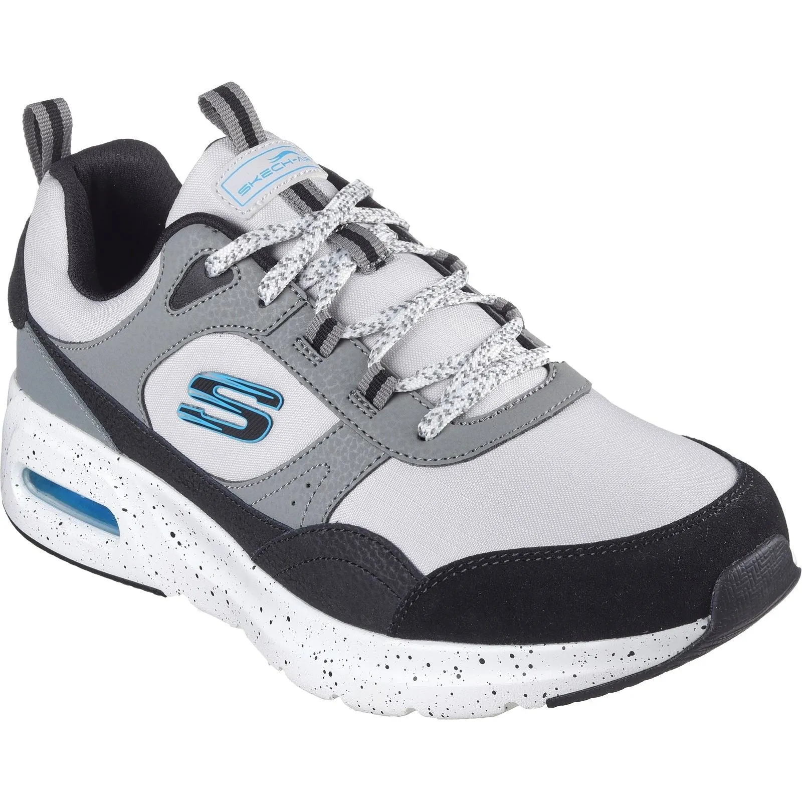 Skechers Men's Skech-Air Court - Yatton Trainer in Grey/Multi