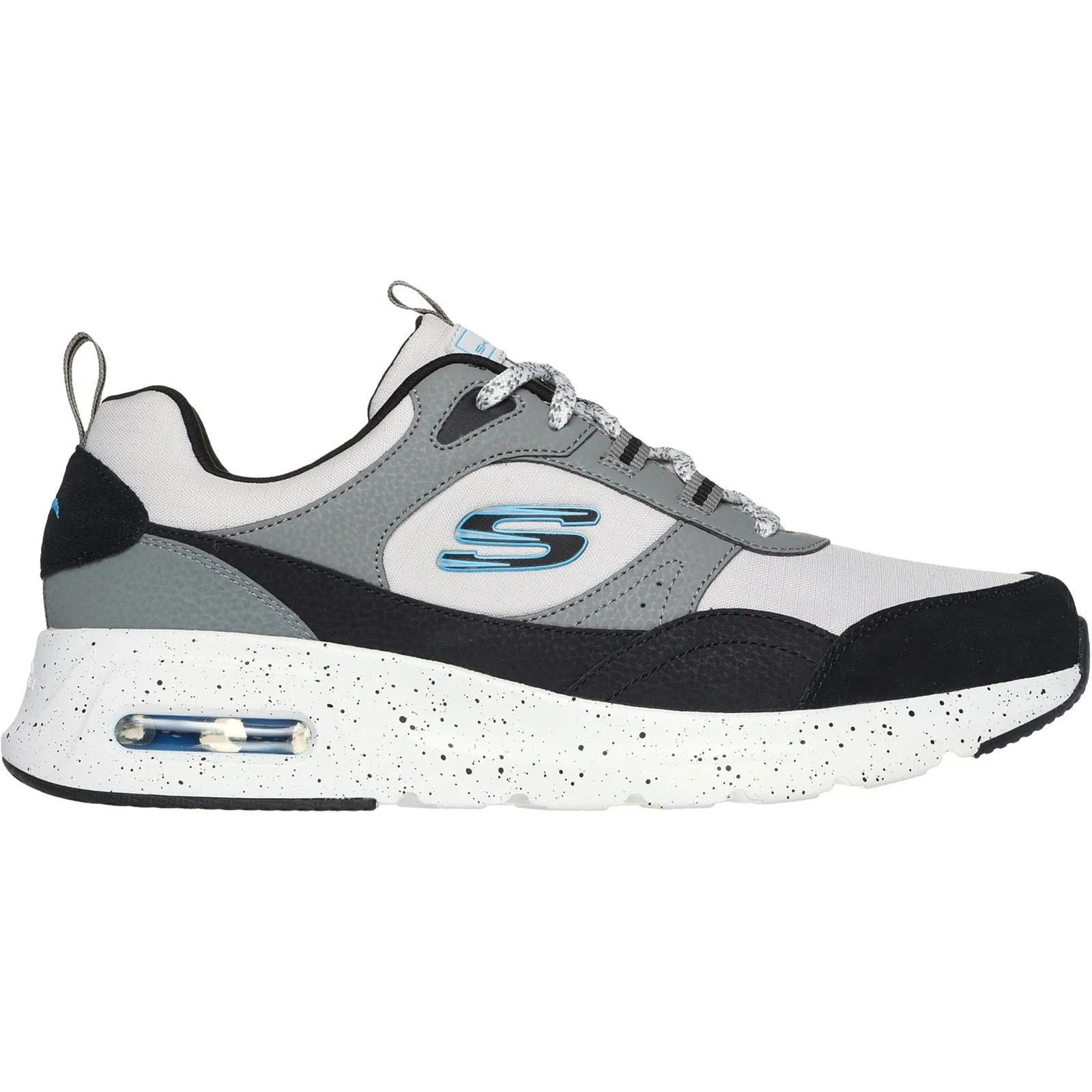 Skechers Men's Skech-Air Court - Yatton Trainer in Grey/Multi