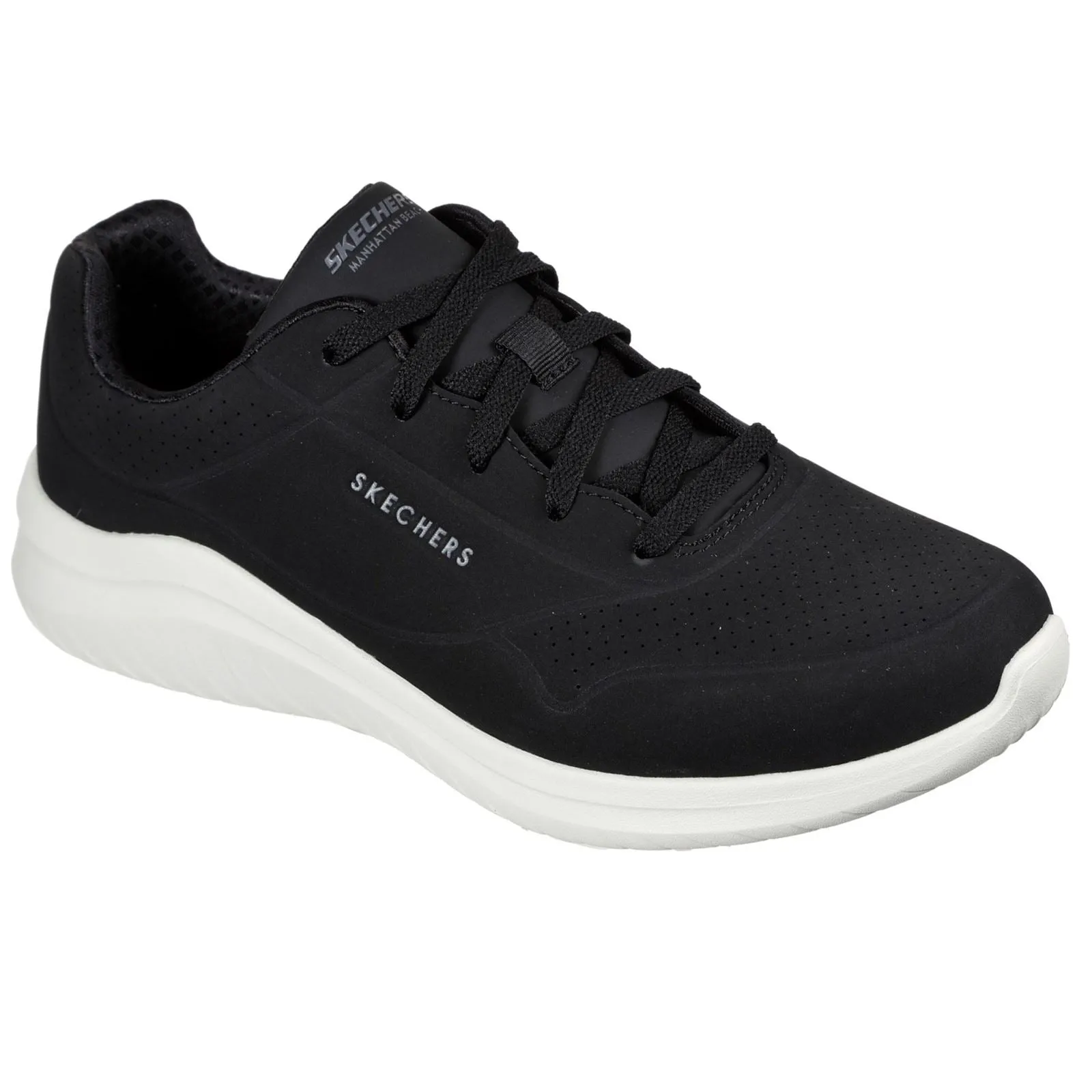 Skechers Men's Ultra Flex 2.0 Vicinity Shoe in Black/White
