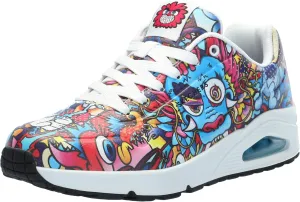 Skechers Men's Vexx: Uno-Color Doodle Sneaker