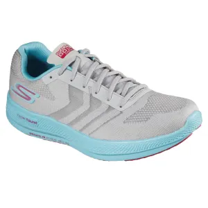 Skechers Performance Go Run Razor   Sports Shoes Grey/Aqua/Pink