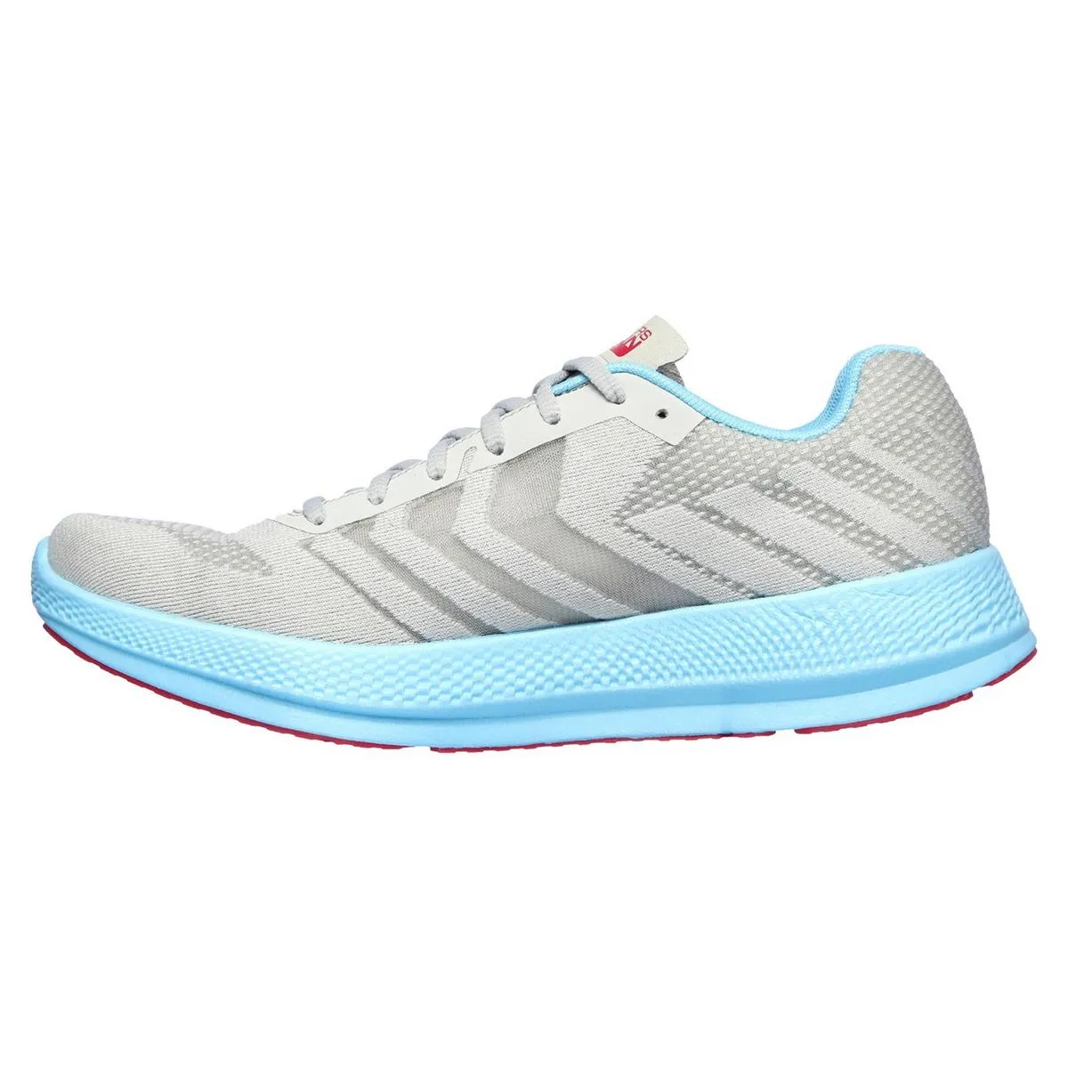 Skechers Performance Go Run Razor   Sports Shoes Grey/Aqua/Pink