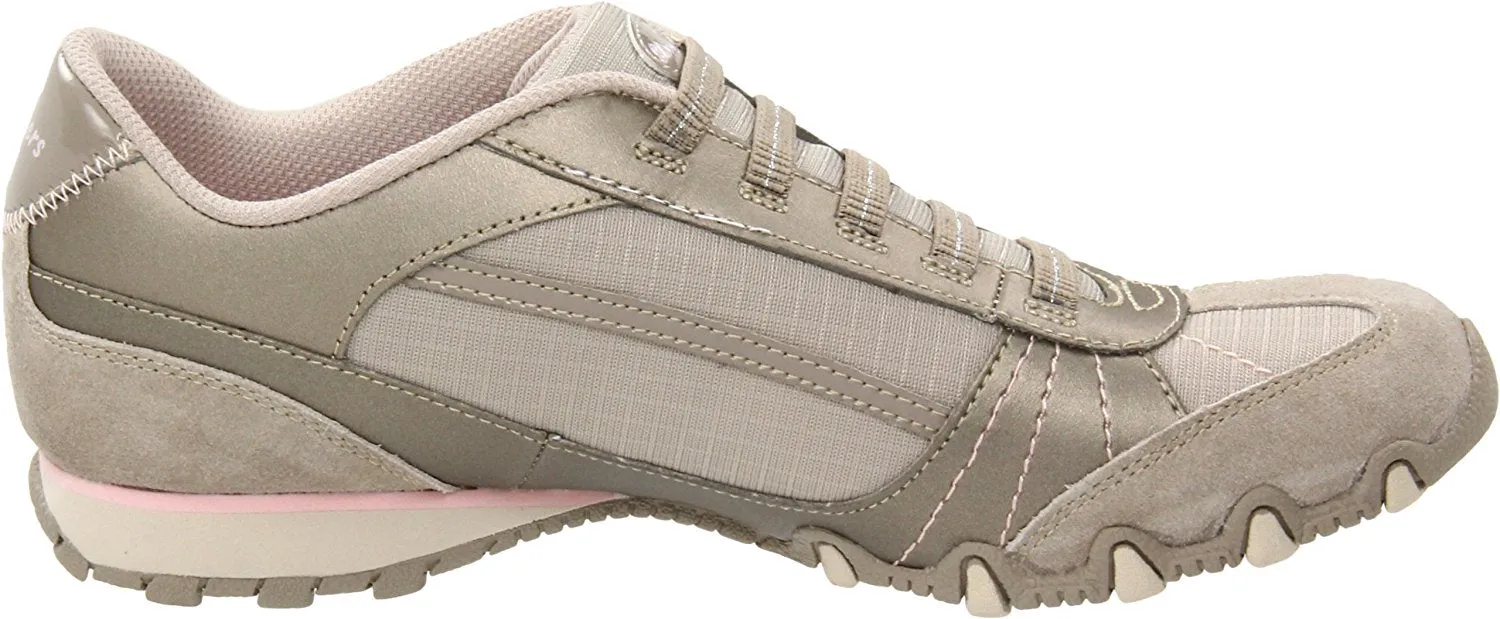 Skechers Sport Women's Biker-Vexed Fashion Sneaker