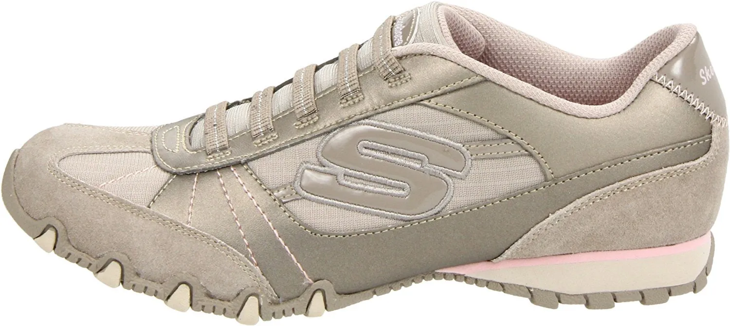 Skechers Sport Women's Biker-Vexed Fashion Sneaker