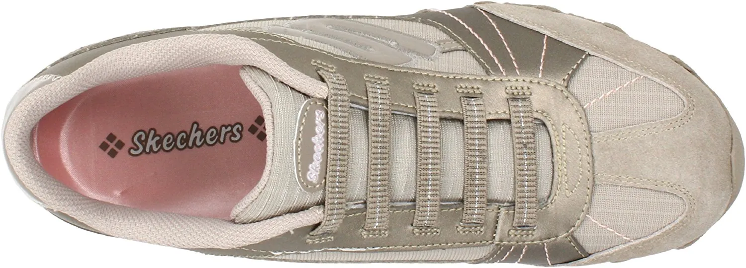 Skechers Sport Women's Biker-Vexed Fashion Sneaker