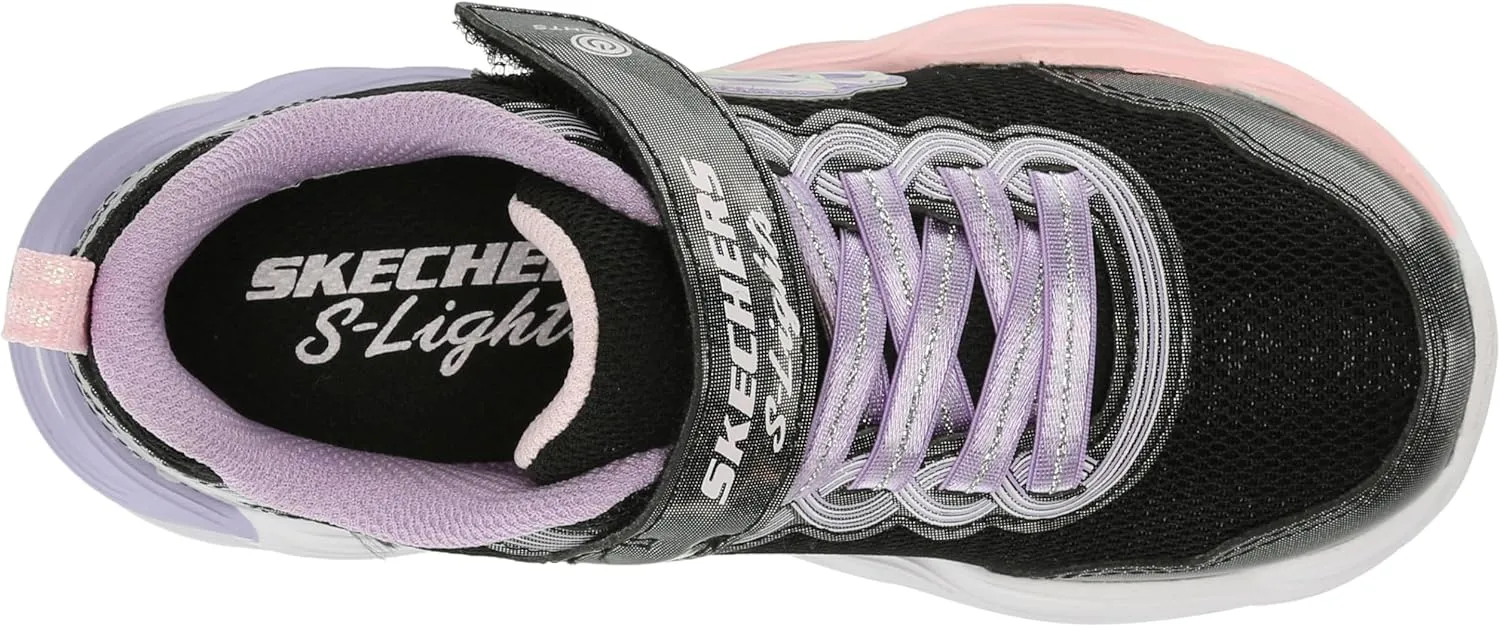 Skechers Unisex-Child Twisty Glow Sneaker