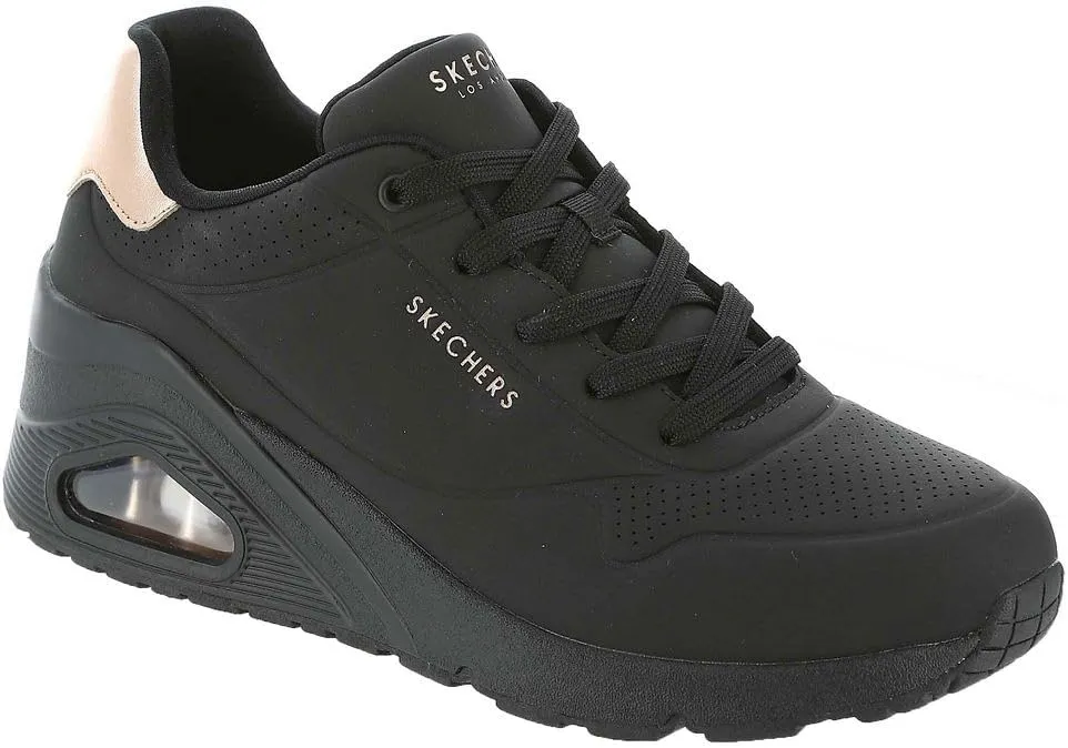 Skechers Women's Uno Wedge-Hi Steps Sneaker