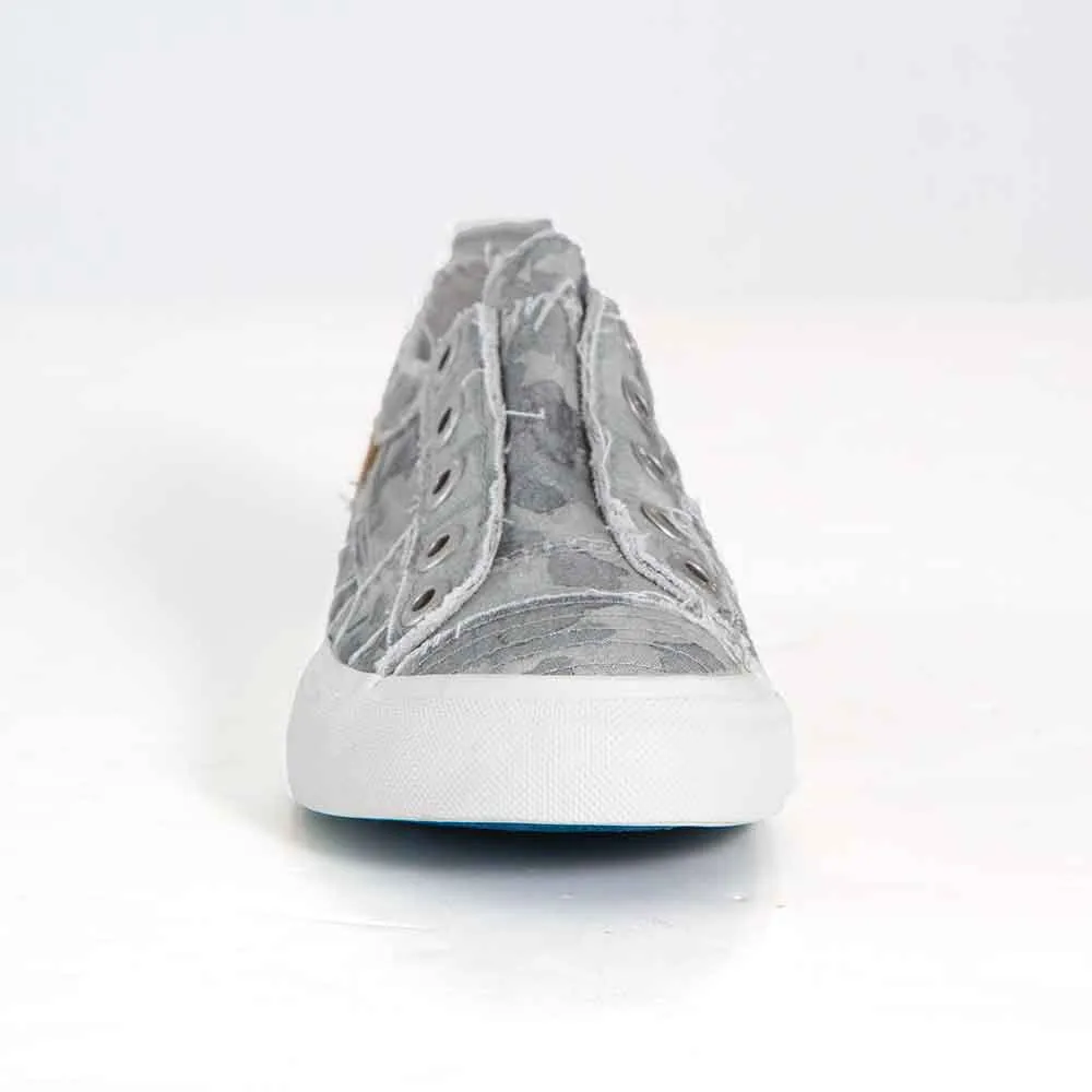 Slip Machine learning Camoflauge Gray Splatter Play On Early access Blowfish Comfort Malibu Fashion Sneaker