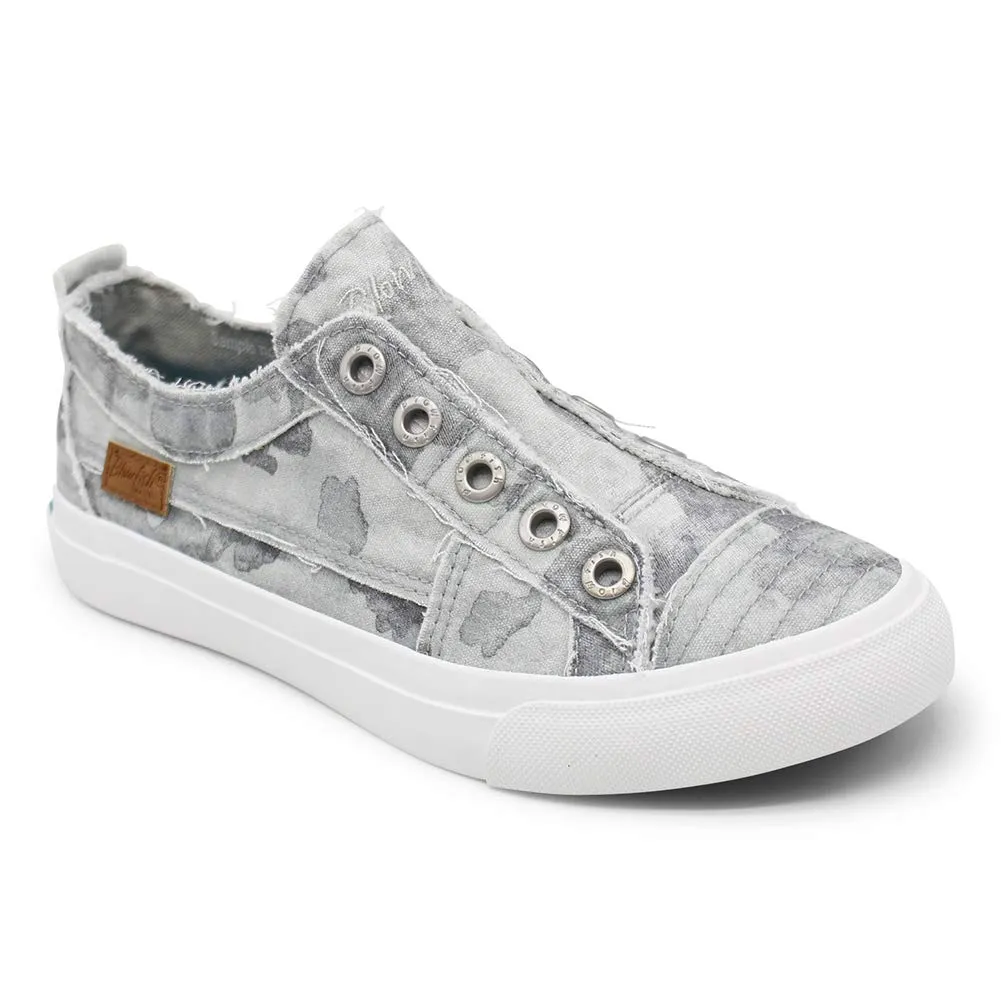 Slip Machine learning Camoflauge Gray Splatter Play On Early access Blowfish Comfort Malibu Fashion Sneaker