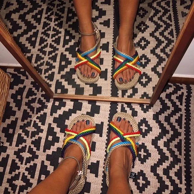 Slip On Rainbow