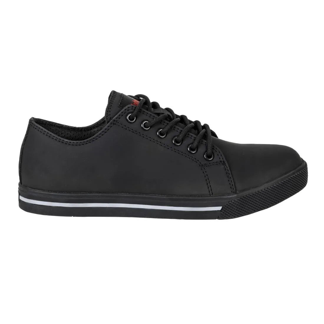 Slipbuster Microfibre Safety Trainers Matte Black 38