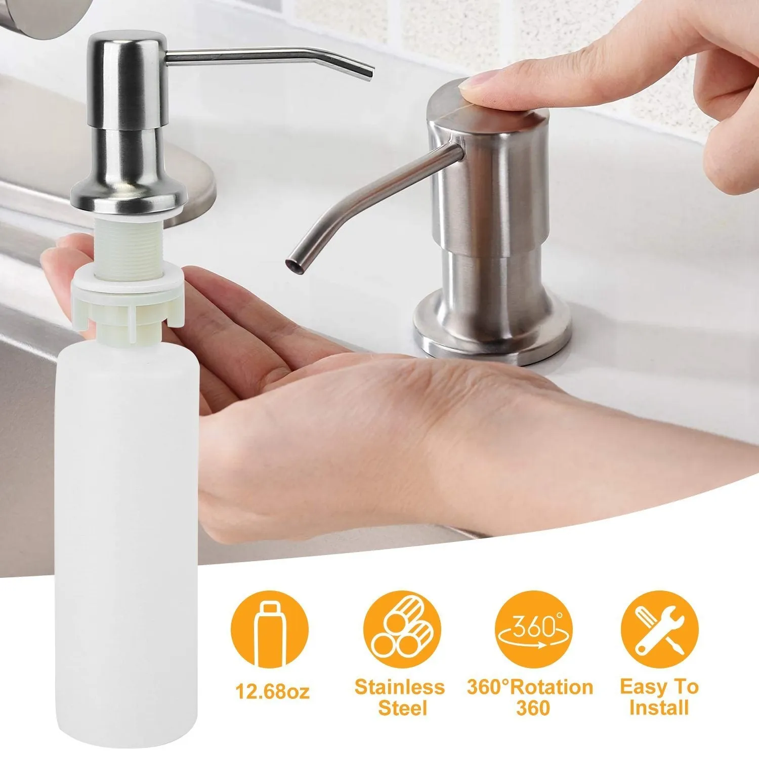Soap Dispenser for Kitchen Sink