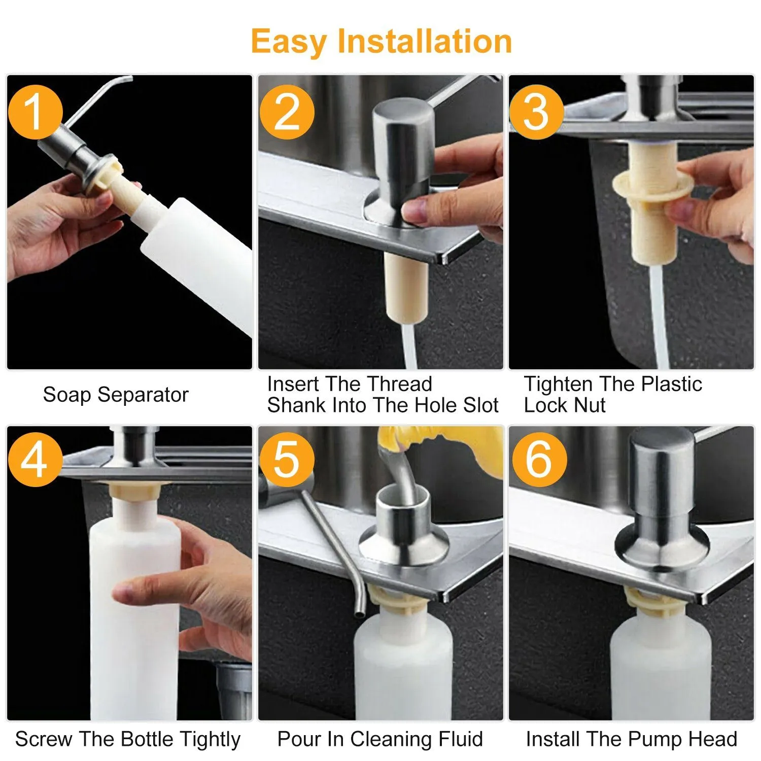 Soap Dispenser for Kitchen Sink