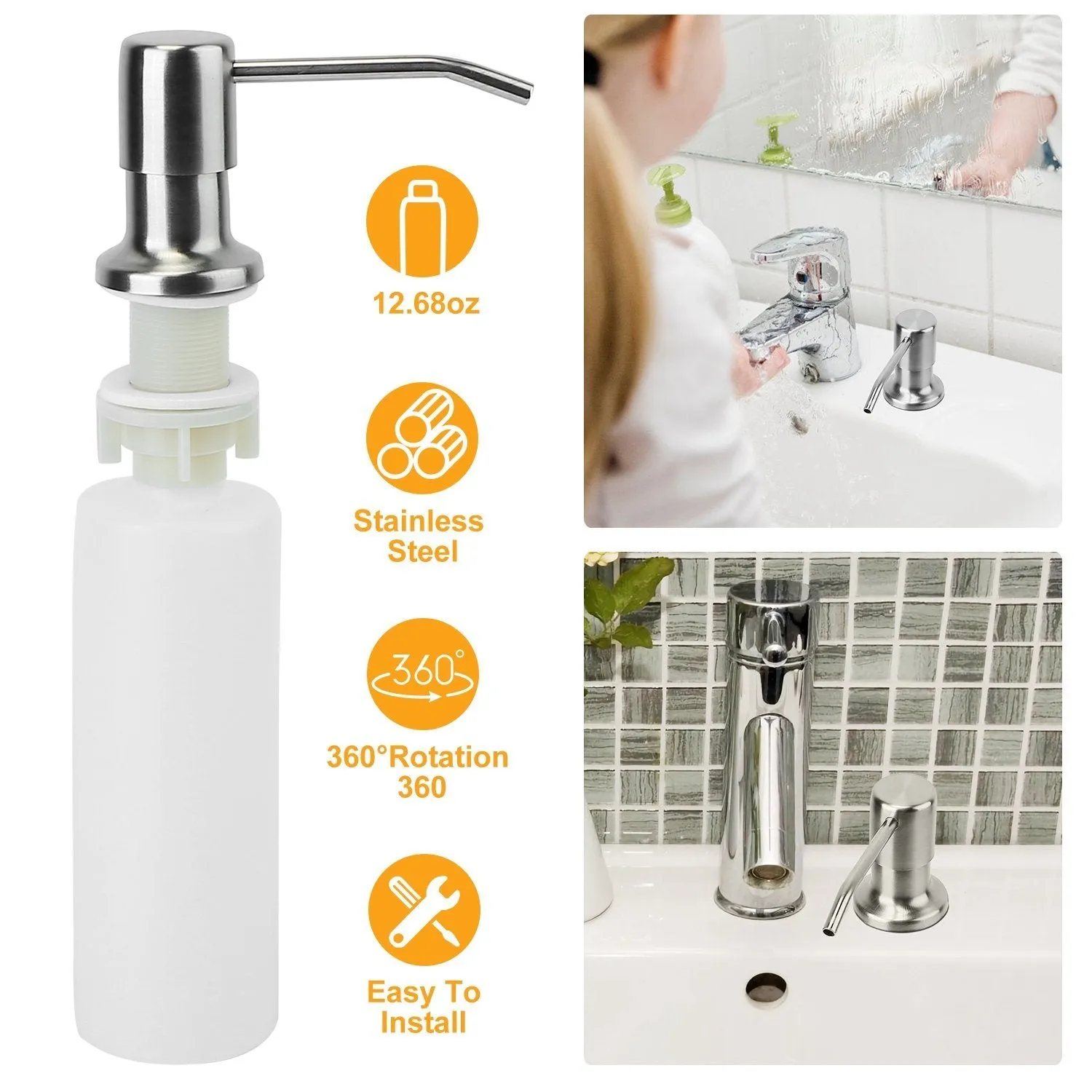 Soap Dispenser for Kitchen Sink
