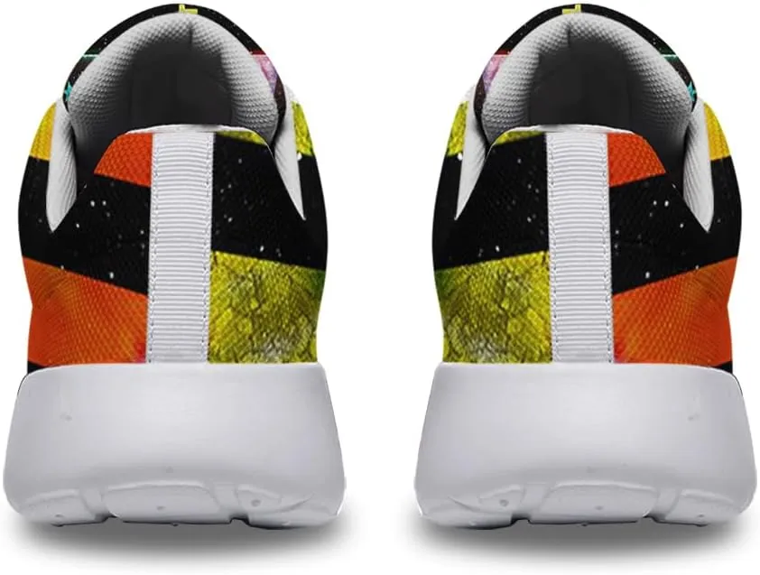 Sonzj-II Autism Shoes for Men Women Running Sneakers Breathable Casual Sport Tennis Shoes Gift for Him Her
