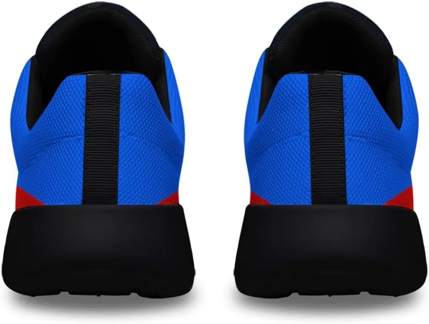 Sonzj-II Puerto Rico Shoes Mens Womens Running Shoes Athletic Casual Puerto Rico Flag Tennis Sneakers Gifts for Friends