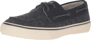 Sperry Men's Bahama 2-Eye Fashion Sneaker, Black, 12 M US