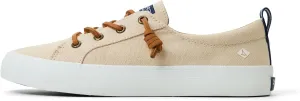 Sperry Women's Crest Vibe Sneaker, Brown, 9.5 Wide