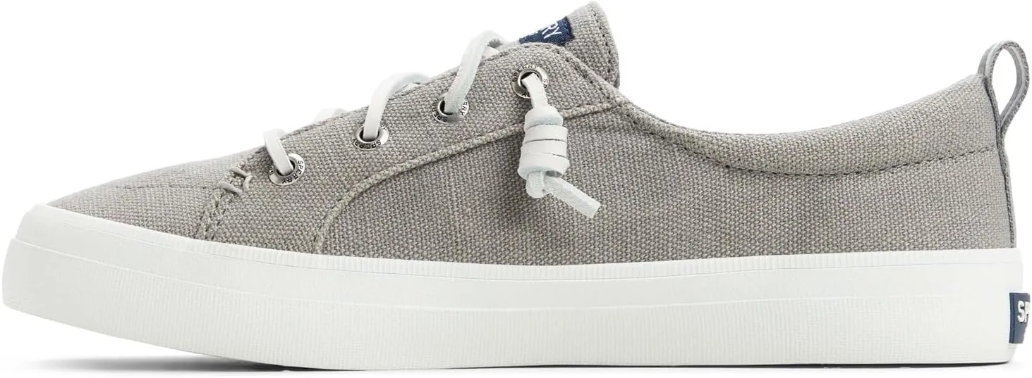 Sperry Women's Crest Vibe Sneaker, Grey, 6