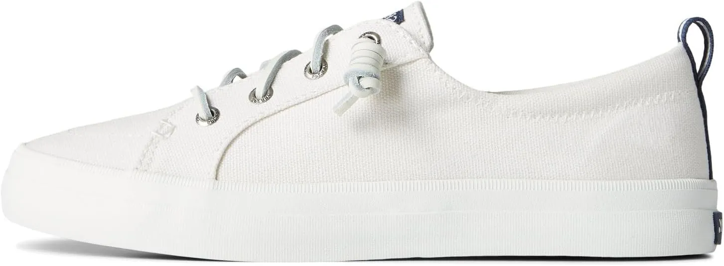Sperry Women's Crest Vibe Sneaker, White, 11