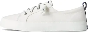 Sperry Women's Crest Vibe Sneaker, White, 11