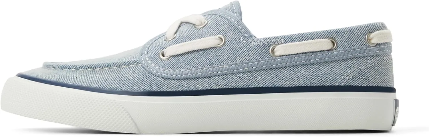 Sperry Women's Seamate Boat Shoe, Light Blue, 6.5