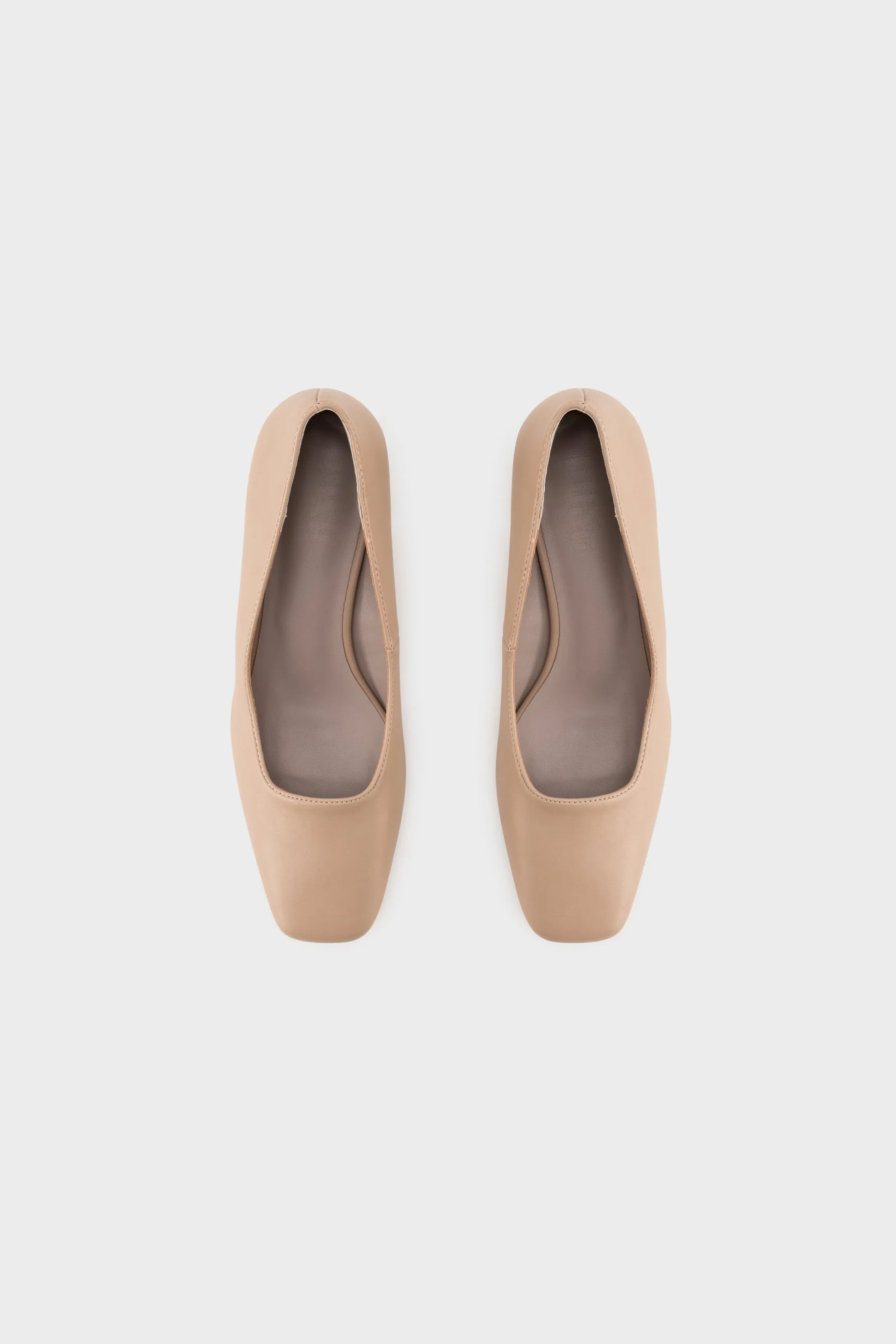 SQUARE TOE CHUNKY HEEL PUMP