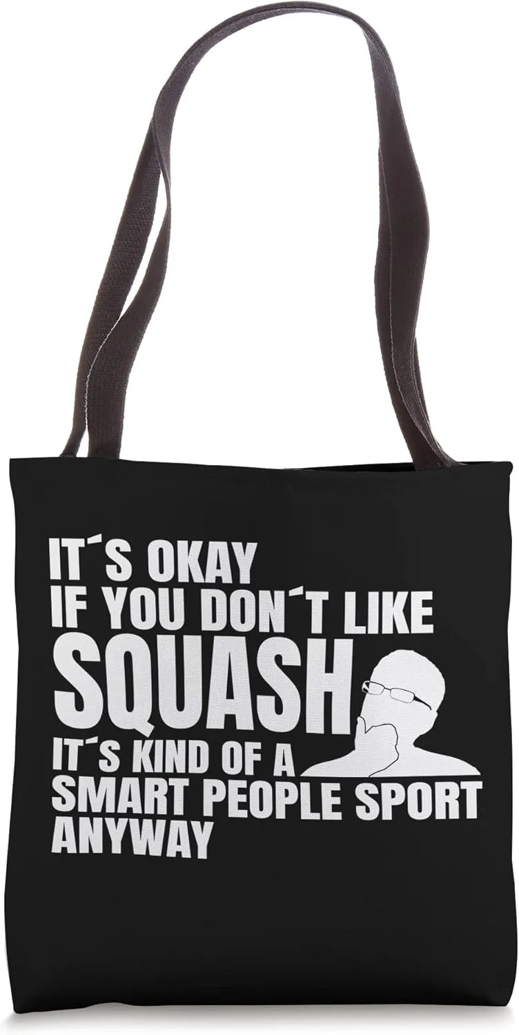 Squash player Squash coach smart people sport Squash Tote Bag