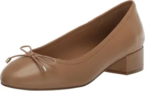Steve Madden Women's Cherish Pump, Tan Leather, 9.5